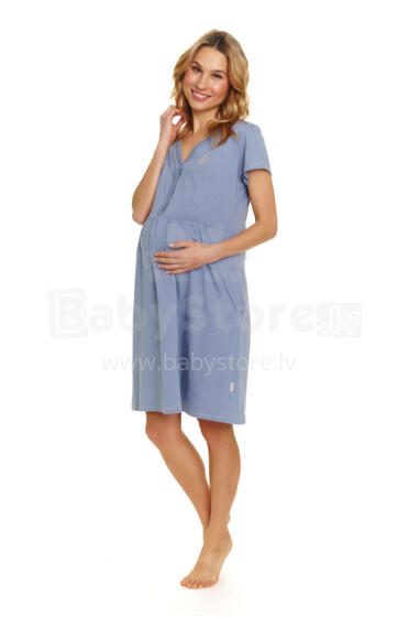 Doctornap  Cotton Night Dress Art.5336 Хлопковая ночная рубашка для беременных/кормления