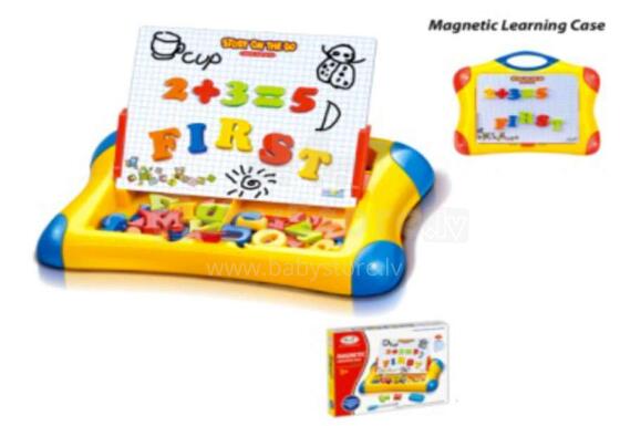 4KIDS Art.1113LV Magnetic Магнитная доска для рисования c буквами ( лат.яз) и цифрами