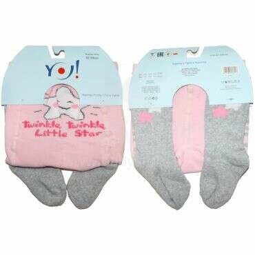 Yo!Baby Art.RA-07 Infant tights frote girls