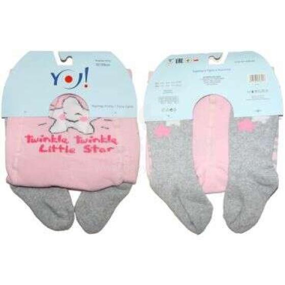 Yo!Baby Art.RA-07 Infant tights frote girls
