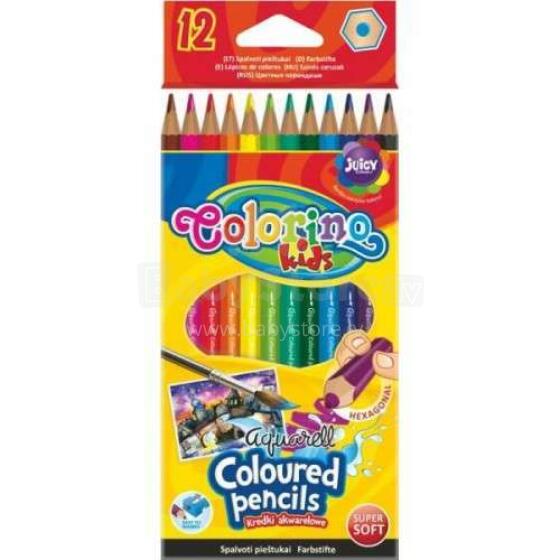 Colorino kids Jumbo Art. 33039 Bērnu krāsainie zīmuļi - iepakojums 12 gb.