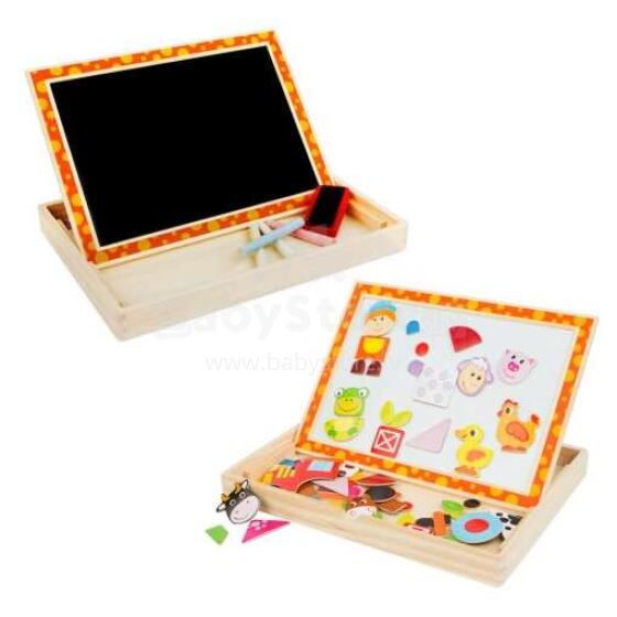 Colorbaby Toys Wooden Magnetic Board Art.43897