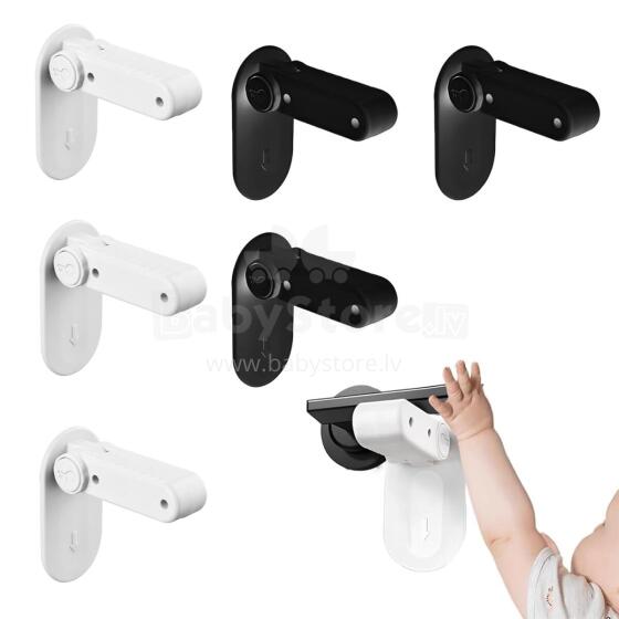 Safety Door Handle Art.68944 многоразовый замок для детской дверной ручки, самоклеящийся,1 шт