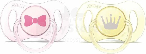 Philips Avent Art.SCF151/02 Silicone soother extra small 0-2m 2pcs