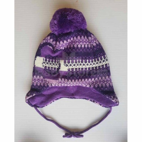 Lenne'18 Knitted Hat Nerita Art.17378/362 Тёплая зимняя шапочка для малышей (46-52)