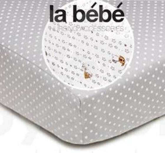 La Bebe Cotton Bears Art.69694 Детский хлопковый чехол для матраcа 120x60см (высота: 5 cm)