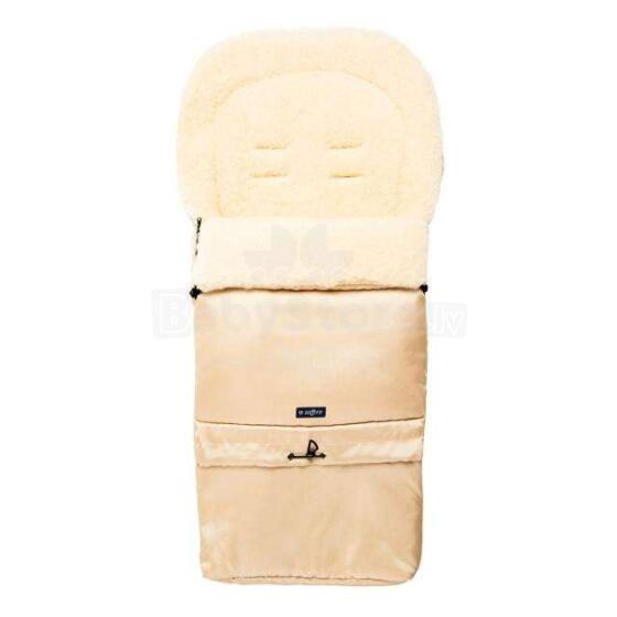 Womar Grow S20 Wool Art.3-Z-SW-S20-001 Beige  Детский спальный мешок из двух частей с натуральной шерстью 106см
