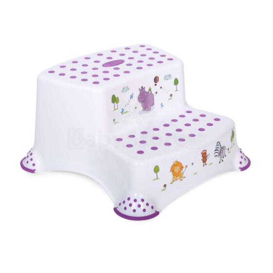 Lorelli Double Step Stool Art.10130550091 Hippo