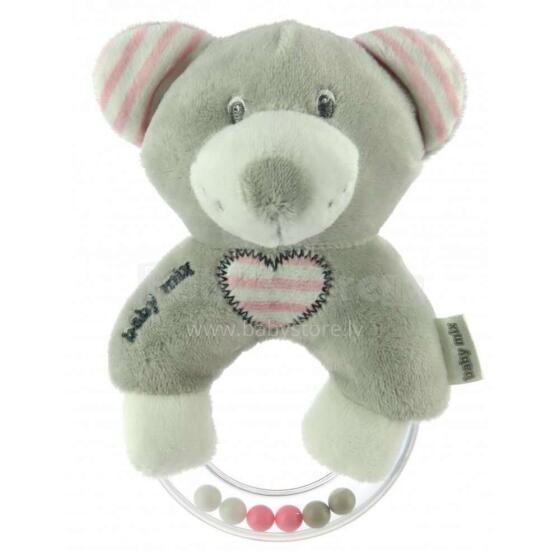 BabyMix Bear Art.41557 Плюшевая погремушка