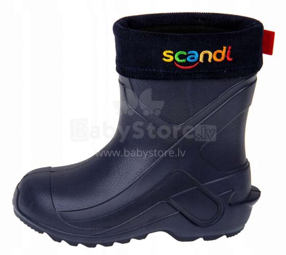 Lemigo Scandi 763 Art.69862 Blue Супер лёгкие утеплённые детские сапоги с термо чулком