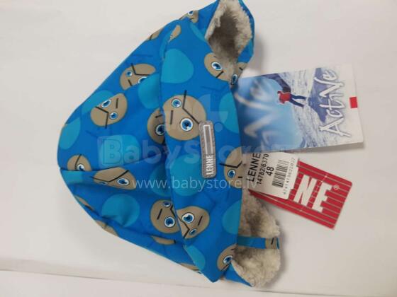 LENNE'15 Tim 14782-6370 Thermo cap Термо полушерстяная шапка для младенцев на завязочках
