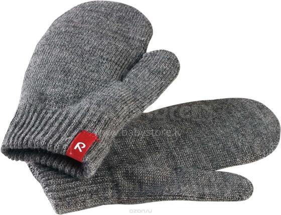 Reima Stig Art.527273-9400 Silti adīti vilnas cimdi bērniem ( izm. 1-3)