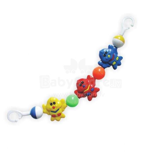 BabyMix Art. 136/162P Bēŗnu grabuļi ratiņiem