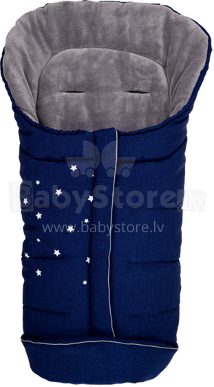 Fillikid Art.3010-07 Barodino Blue Melange Baby Sleeping Bag Спальный Мешок с Терморегуляцией 100х50