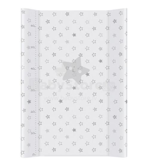 Ceba Baby Strong Stars Grey Art.106693 Pārtinamais matracis CEBA ar stingro pamati (80x50cm)