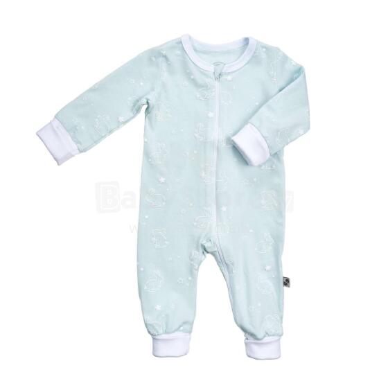 NordBaby Andy Art.71959 Pastel Blue Детский хлопковый комбинезон