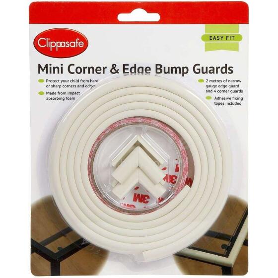 Clippasafe Mini Corner Soft Edge Guard Art.77/8 Mīkstie malu aizsargi