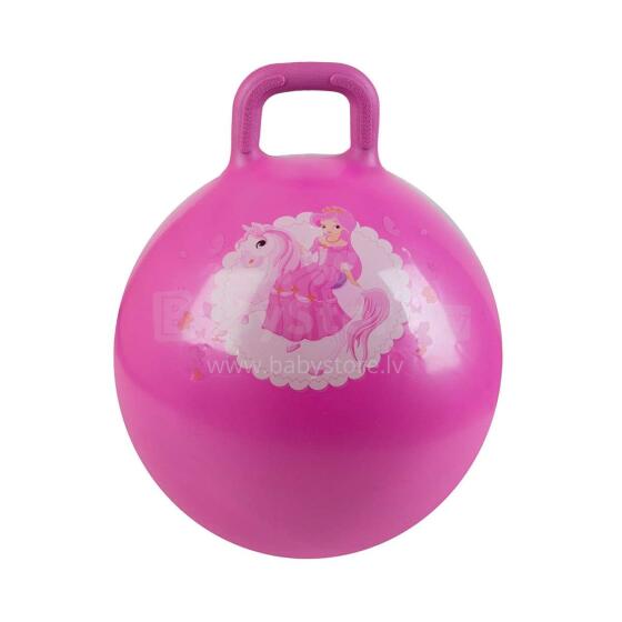 Spokey Princess 836937 Мяч для занятий с ребенком 45 см (Мяч прыгун с ушками