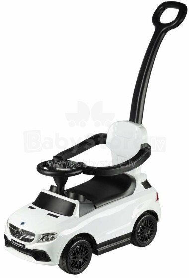„Eco Toys Cars“ prekės Nr.3288 Baltas kūdikio stūmiklis su rankena