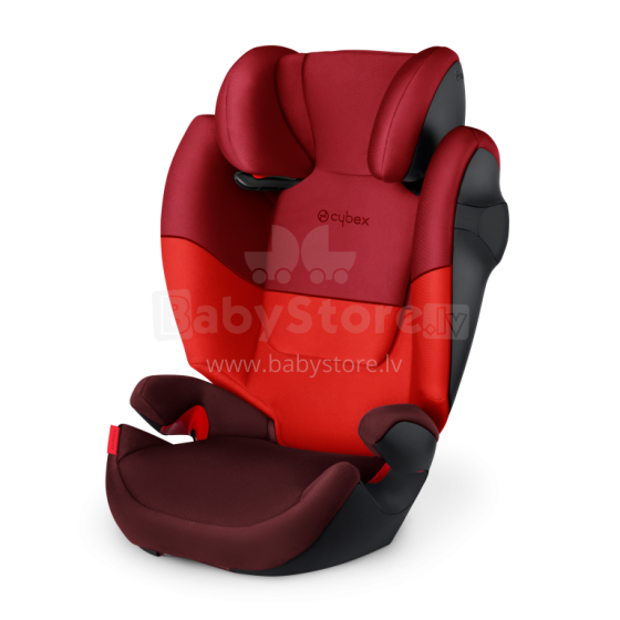 Cybex '19 Solution M Col. Rumba Red  Bērnu autokrēsls (15-36kg)