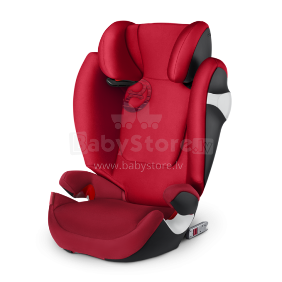 Cybex '18 Solution M-Fix Col.Rebel Red  Bērnu autokrēsls (15-36kg)