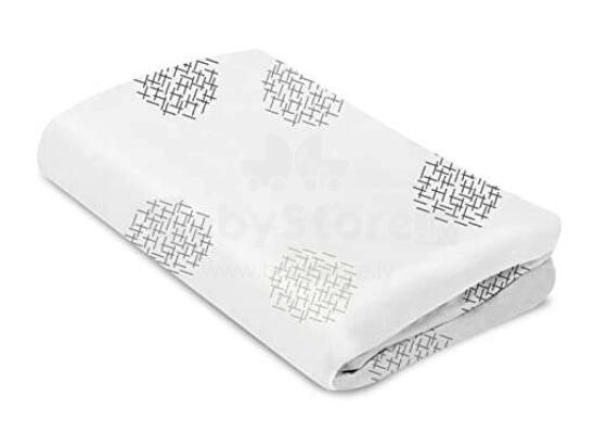 4moms Cotton Sheet MamaRoo Sleep Art.18461 White простынь на резиночке 44,5 x 75cм