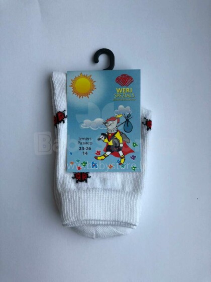 „Weri Spezials 1001-12 / 2000“ vaikiškos kojinės iš medvilnės