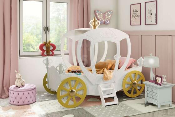 Plastiko Princess Carriage Art.74266 Детская кровать Карета 180х90см
