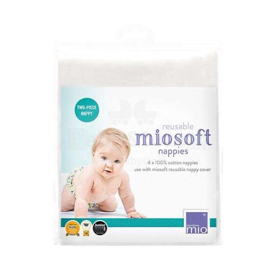 Bambino Mio Nappies Хлопковые вкладыши в подгузник (3шт.)