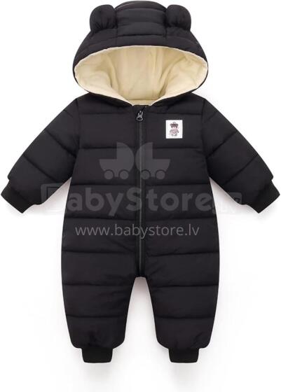 JiAmy Baby Winter Jumpsuit with Hood Art.74828 Black