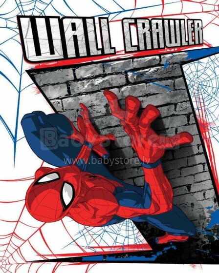 Faro Tekstylia Spiderman Art.008  Детский плед 130x170 см