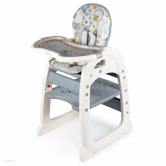 Eco Toyss Feeding Art.C-211 Gray Barošanas krēsliņš+galdiņš Transformeris