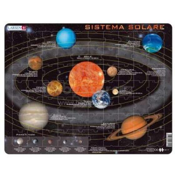 Larsen Art.SS1-LE Puzzle of the Solar System 70 pcs.