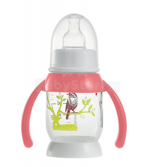 Beaba Gipsy Trendy Art.911572 Anti-koliku barošanas pudele ar rokturiem 120ml