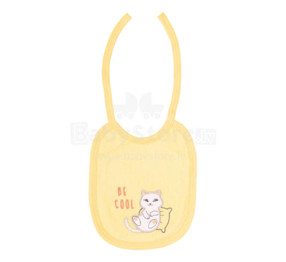 Bembi Bib Art.SL8-500 Yellow  Детский слюнявчик
