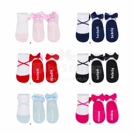 Soxo Baby  Art.37786 Хлопковые стильные носки для девочки