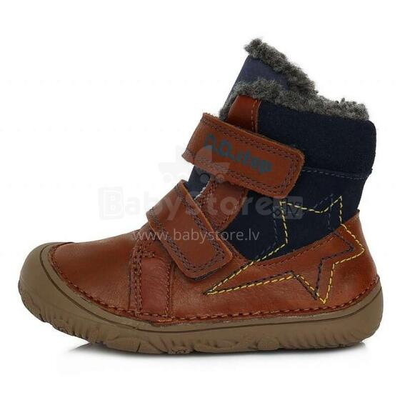 D.D.Step (DDStep) Art.W073688-WOOL Зимние сапожки из натуральной кожи с шерстью (20-25)
