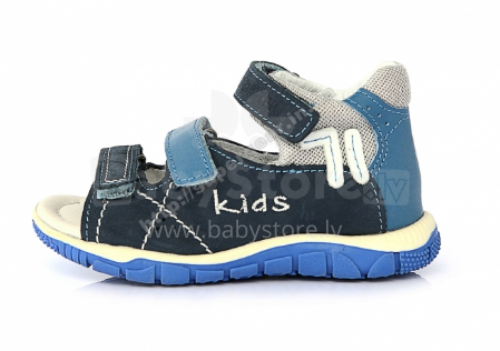 DDStep Art.K330-8AM Royal Blue Ypač patogūs berniukų sandalai (25-30)