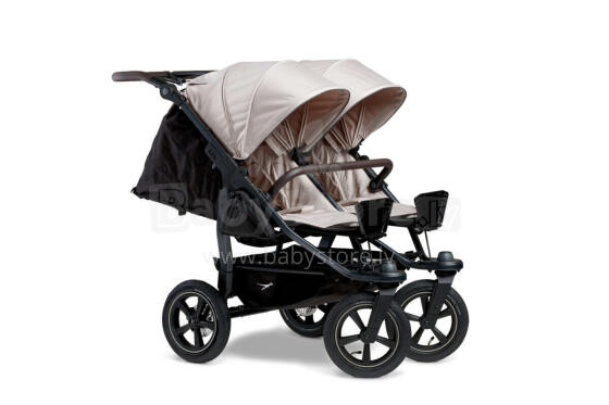 TFK Duo 2 Sport Art.T-D2-SE-360 Sand Высококачественная спортивная коляска для двойняшек (погодок)