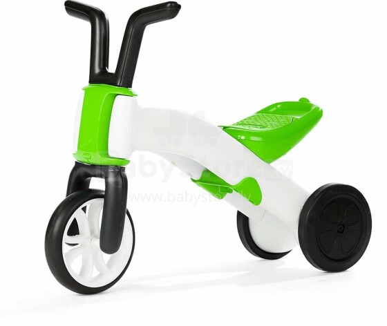 „Chillafish Bunzi“ balansinis dviratis „Green Art.CPBN01LIM“ balansinis dviratis - transformatoriai mažiausiam „2 viename“