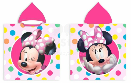„Faro Textile Poncho Mickey Mouse“ rankšluostis -Poncho