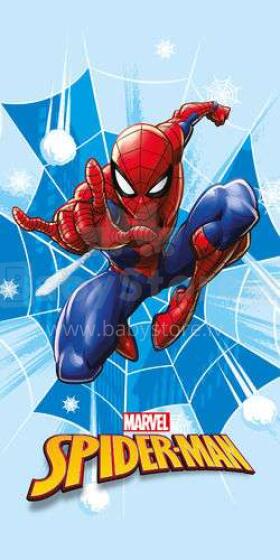Faro Tekstylia Beach Towel Art.059  Spider-Man Bērnu mīksts dabīgas kokvilnas dvielis 70х140cm