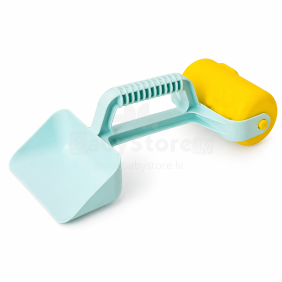 Bebe Basic Sand Toys Art.77404 Pludmales rotaļu lāpstiņa ar rullīti