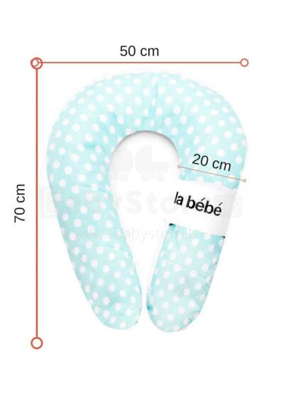 La Bebe™ Snug Cotton Nursing Maternity Pillow Art.77433 Stars Подкова для сна/кормления малыша 20x70см
