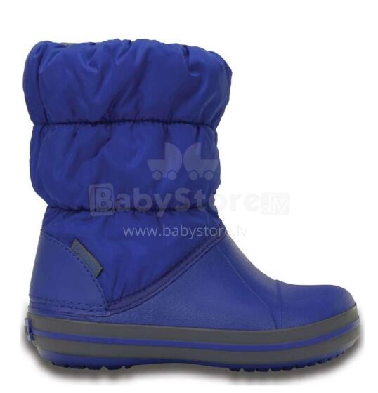 Crocs™ Kids' Winter Puff Boot Art.14613-4BH Cerulean Blue Bērnu zābaki ar siltinājumu