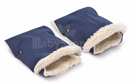 Sensillo 	Pushchair Glove/Muff Art.8509  Blue  Roku Mufta ( Universālā)