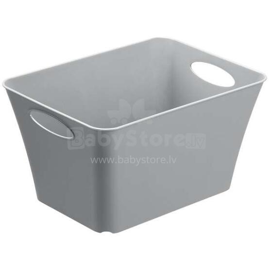 Rotho Living Box 11l Art. grey  Art.250458 35.5*26*19.2 cm  Ящик для хранения вещей/игрушек .