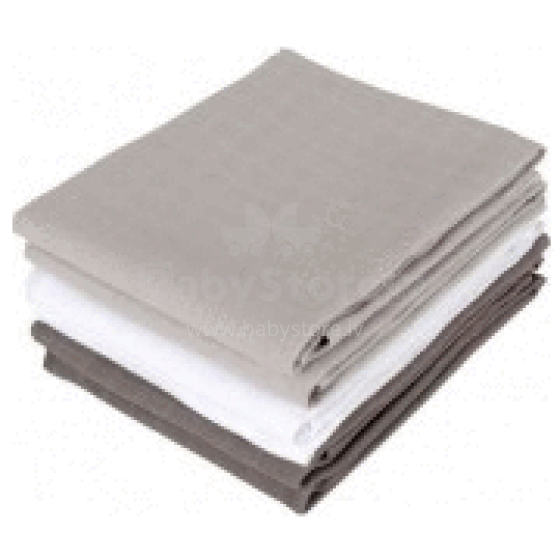 Kieczmerscy Art.KIEC-aut/7036 Grey  Пеленка фланелевая однотонная 70x80 см