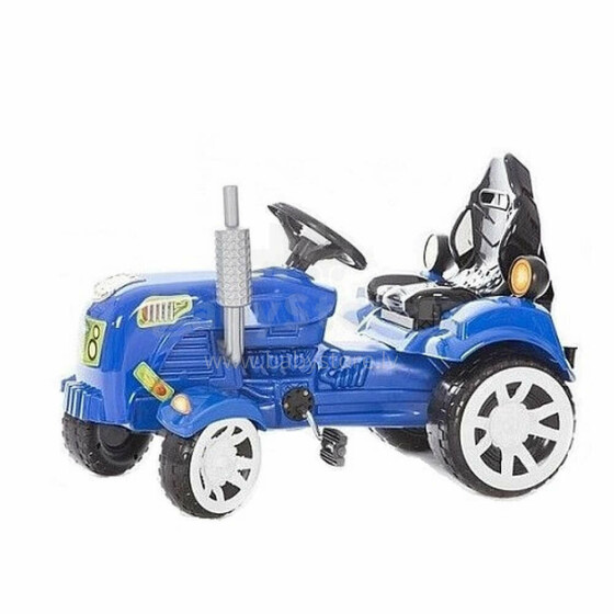 3toysm Art.TR2 Inlea4Fun Pedal tractor Big Farmer Blue Bērnu traktors ar pedaļam