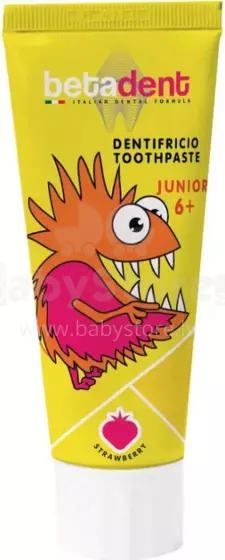 Betadent Raspberry Kids 3-6 Art.78423  Зубна паста , 75 мл